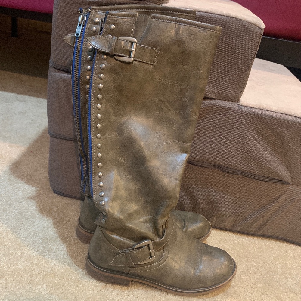 Knee High Riding Boots